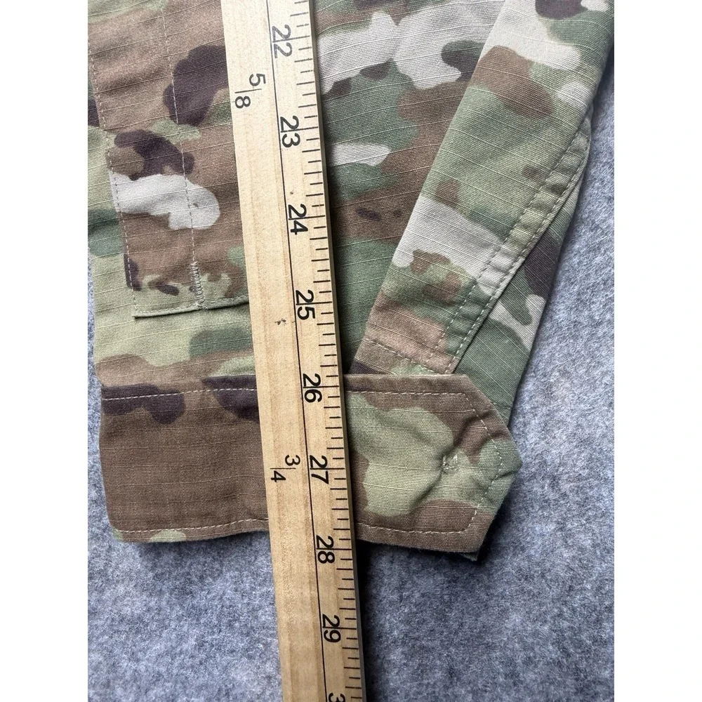 Army Combat Military BDU Mens Large-XL Camouflage Button Down - Picture 5 of 11